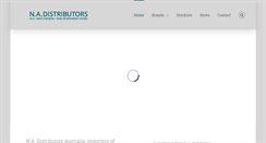 Desktop Screenshot of nadist.com.au